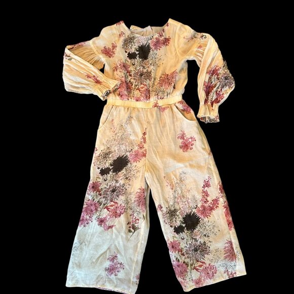 Isobella & Chloe Floral Boho Romantic Rayon Romper 12 - Picture 1 of 11